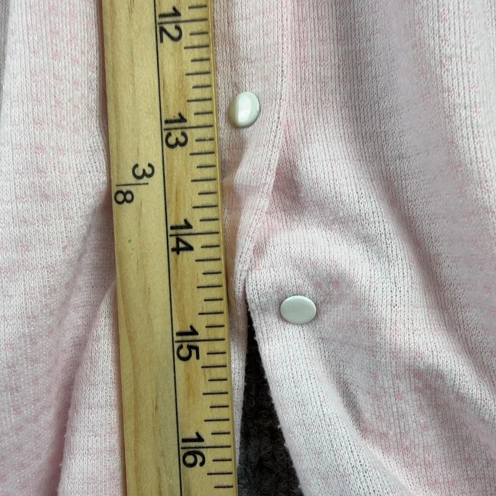Vintage Carter's One Piece Baby Girls 3-6M Pink Ruffle Babydoll Footed Romper